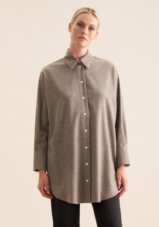Seidensticker Flanell Longbluse Räumungsverkauf