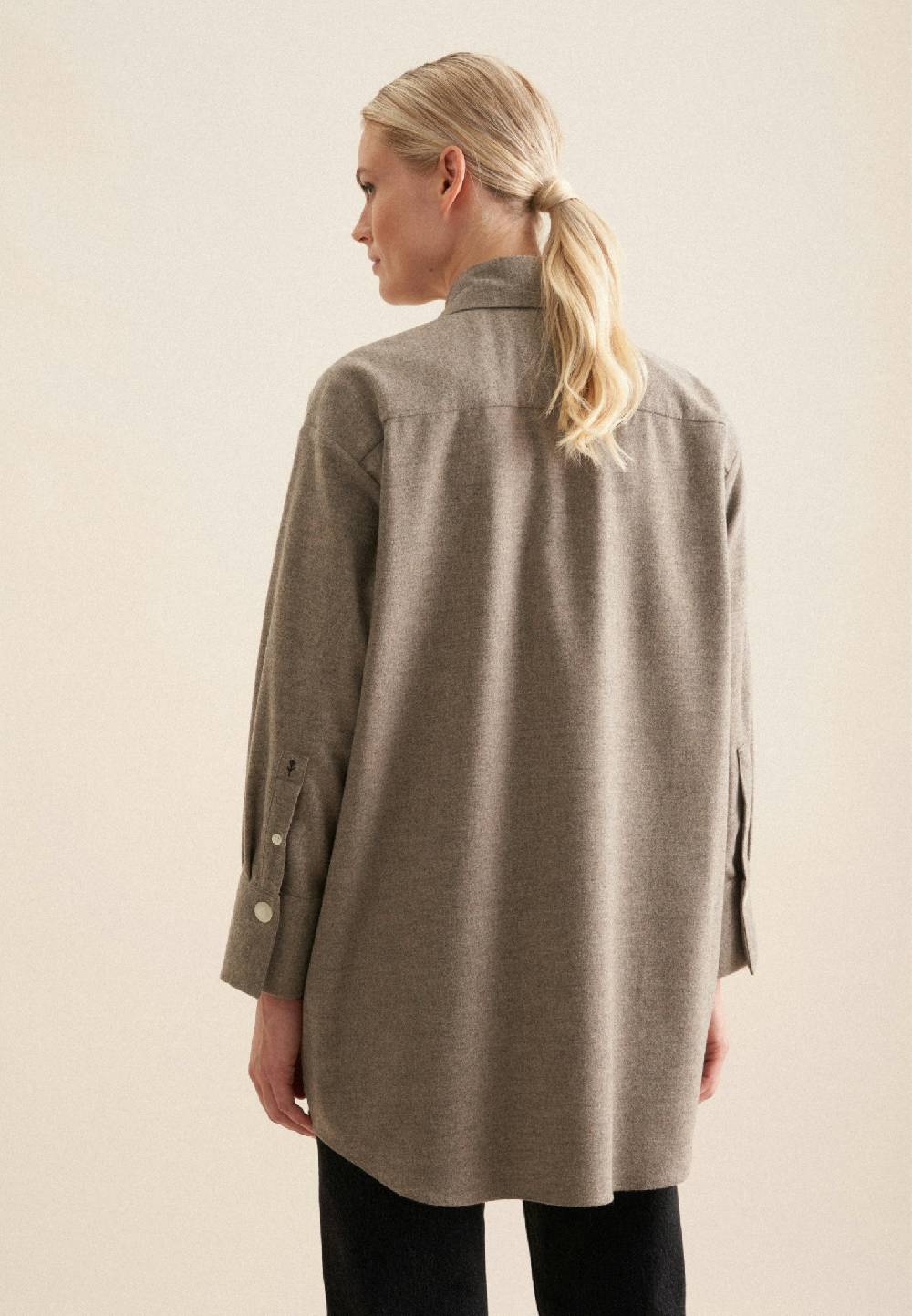 Seidensticker Flanell Longbluse Räumungsverkauf