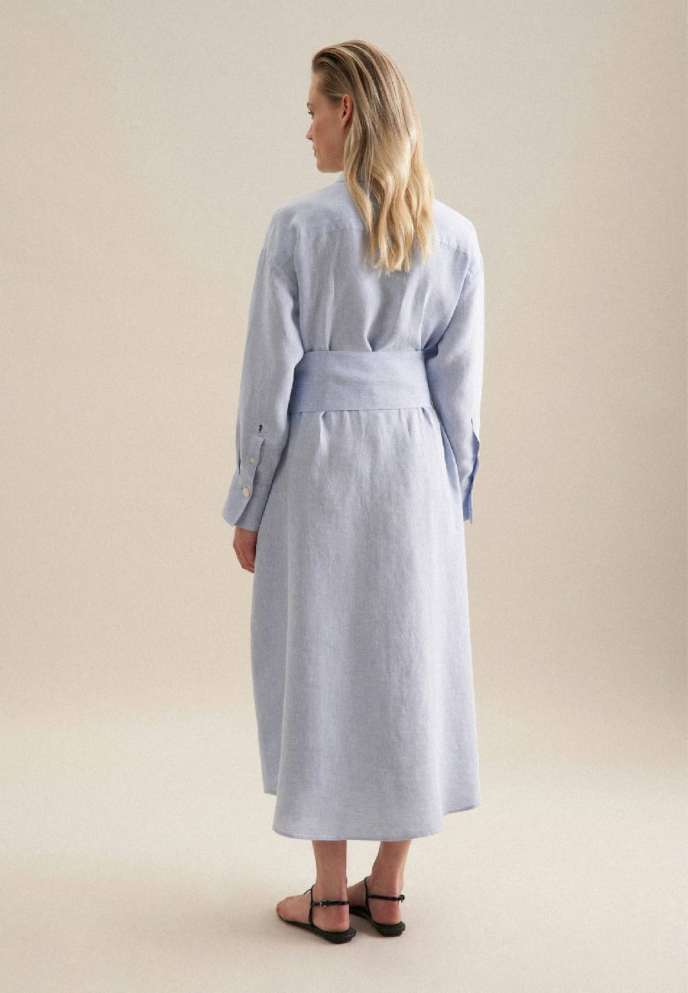 Seidensticker Leinen Maxi Kleid Riesige Ersparnisse