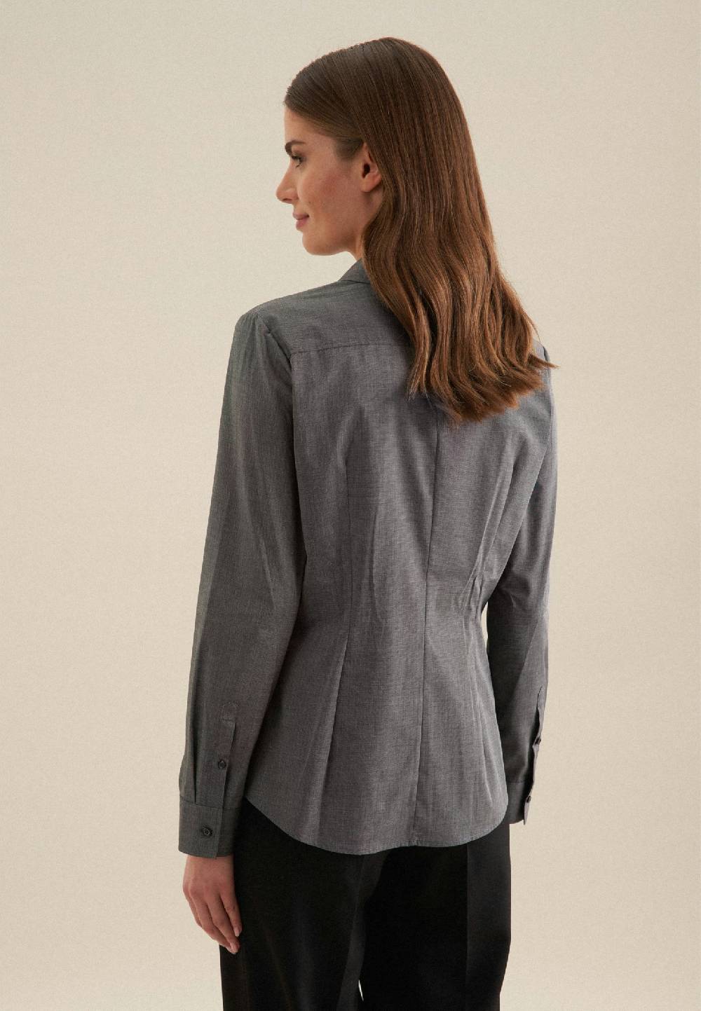 Seidensticker Bügelfreie Fil a fil Hemdbluse Black Friday Preise