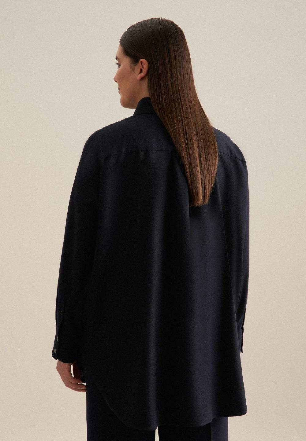 Seidensticker Curvy Kragen Longbluse Oversized Outlet