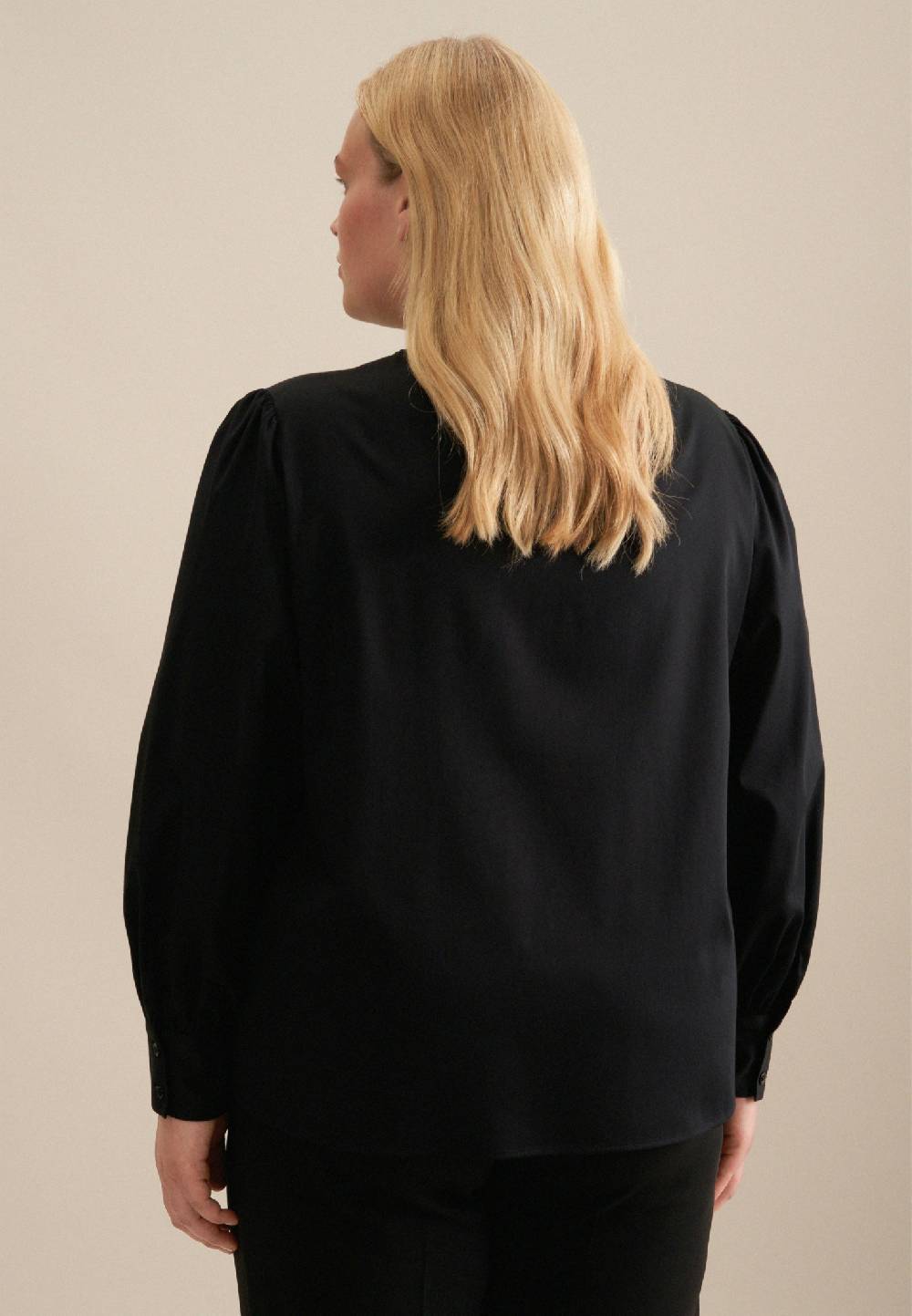 Seidensticker Curvy Rundhals Shirtbluse Regular Großer Ausverkauf