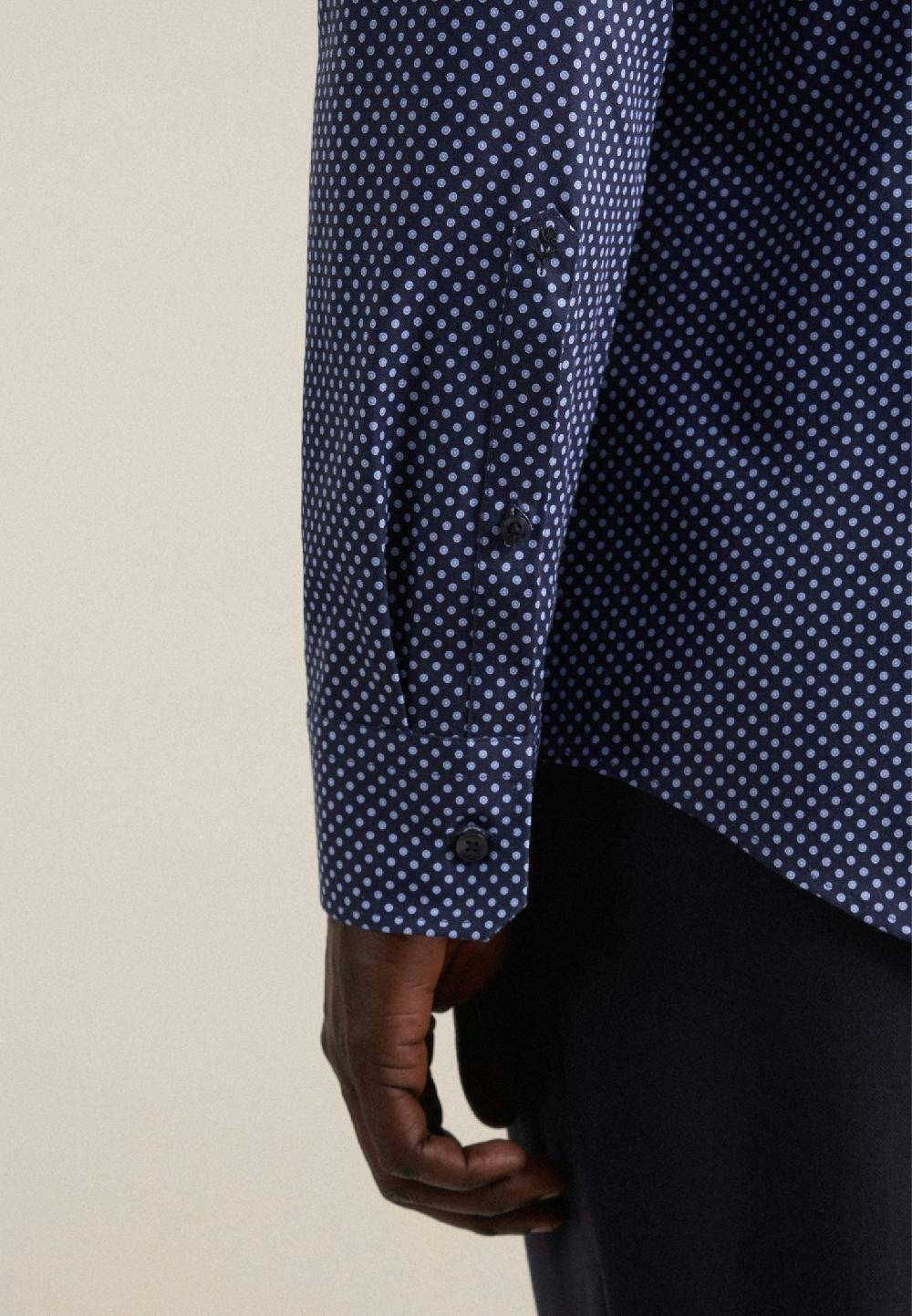 Seidensticker Twill Business Hemd in Shaped mit Kentkragen und extra langem Arm Online Shopping