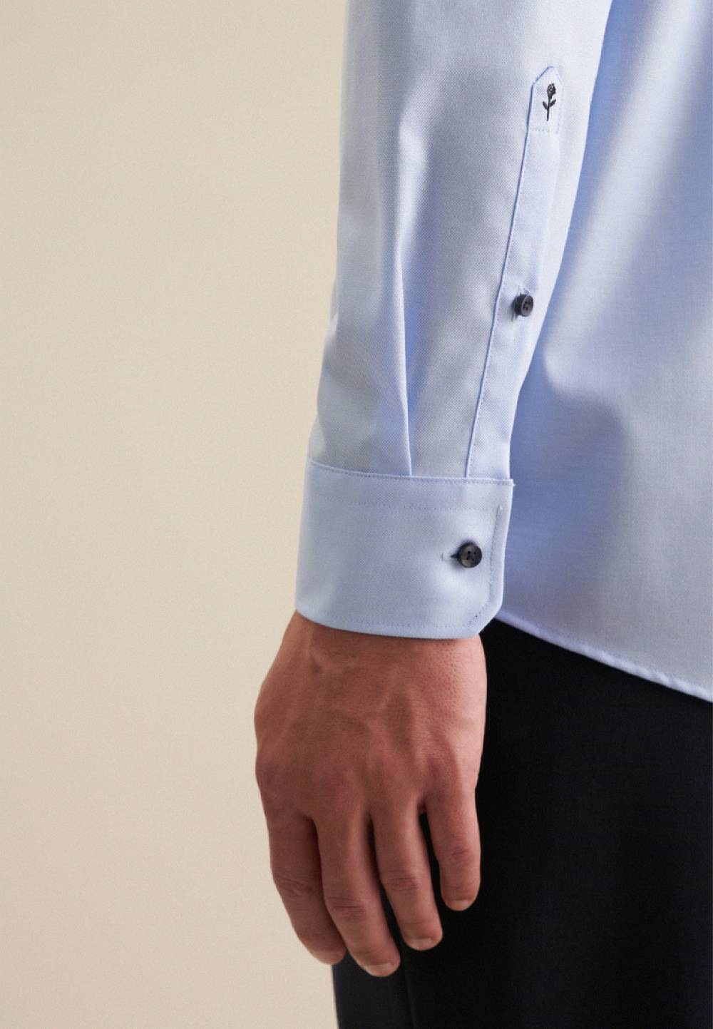 Seidensticker Bügelfreies Twill Business Hemd in Comfort mit Kentkragen Wochenangebot