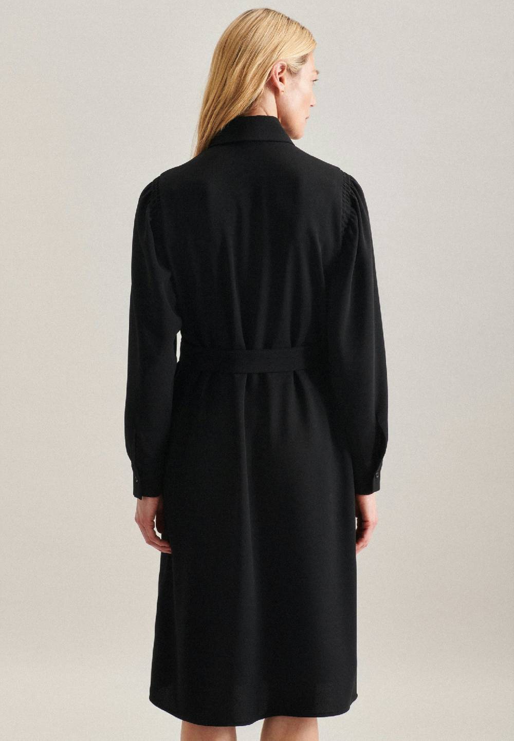 Seidensticker Krepp Midi Kleid Kostenloser Versand international