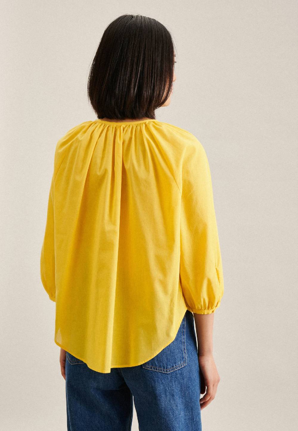 Seidensticker 3/4-Arm Voile Shirtbluse Im Verkauf