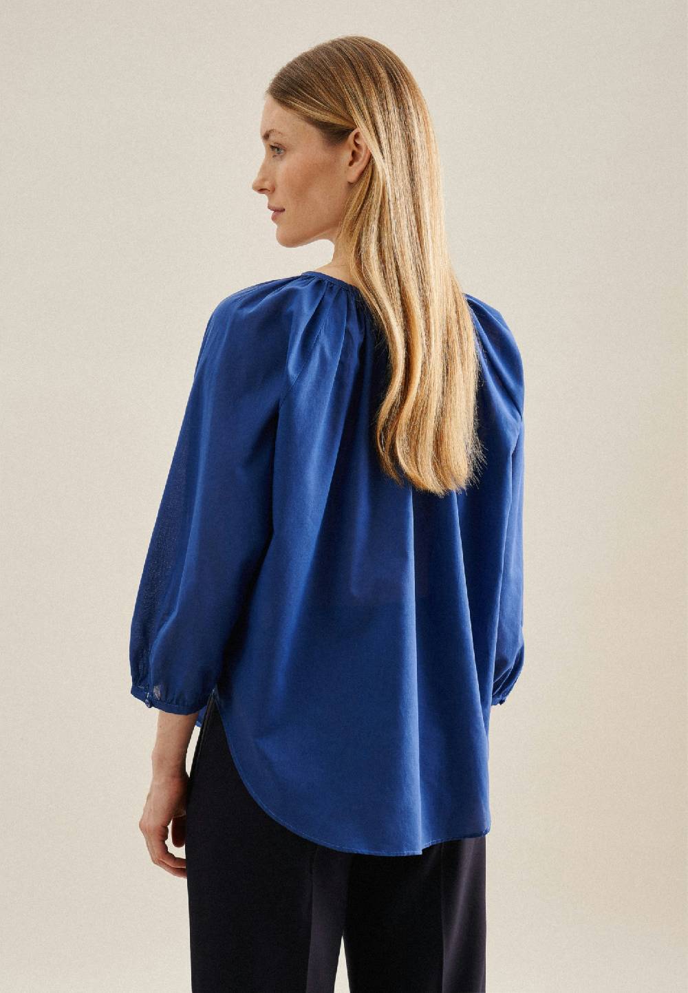 Seidensticker 3/4-Arm Voile Shirtbluse Rabatte dieses Monats