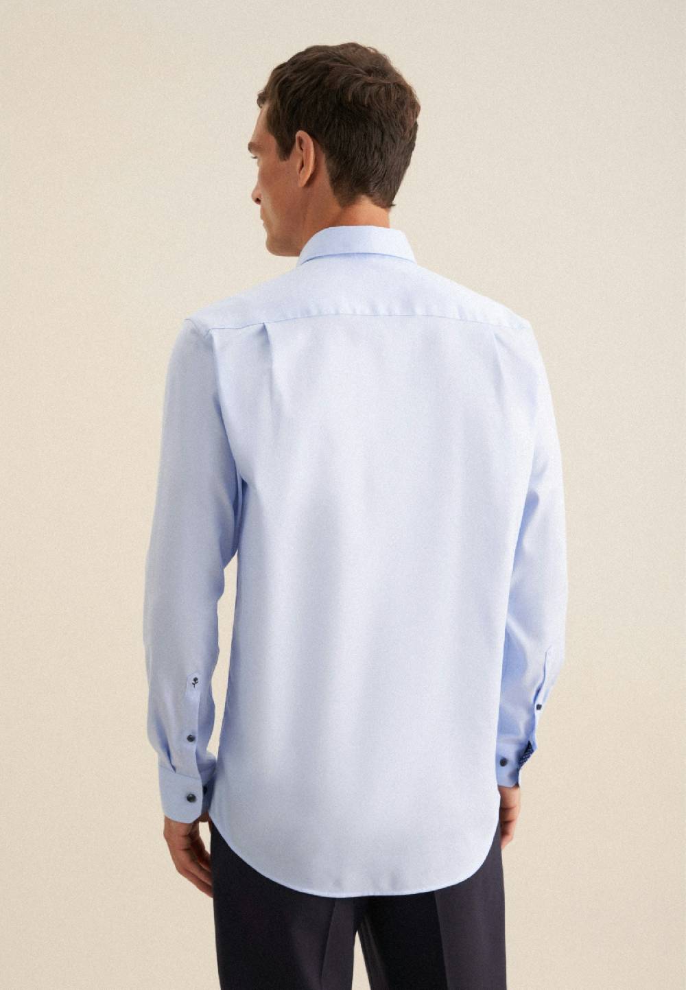 Seidensticker Bügelfreies Twill Business Hemd in Regular mit Button-Down-Kragen Nur noch ein Tag übrig