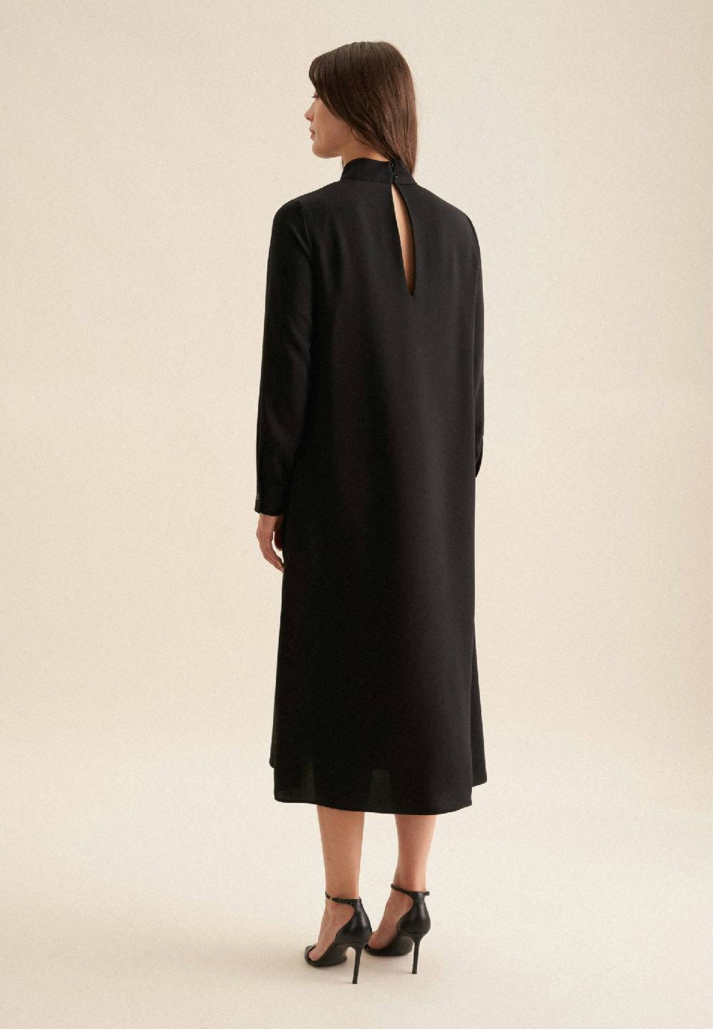 Seidensticker Krepp Midi Kleid Black Friday