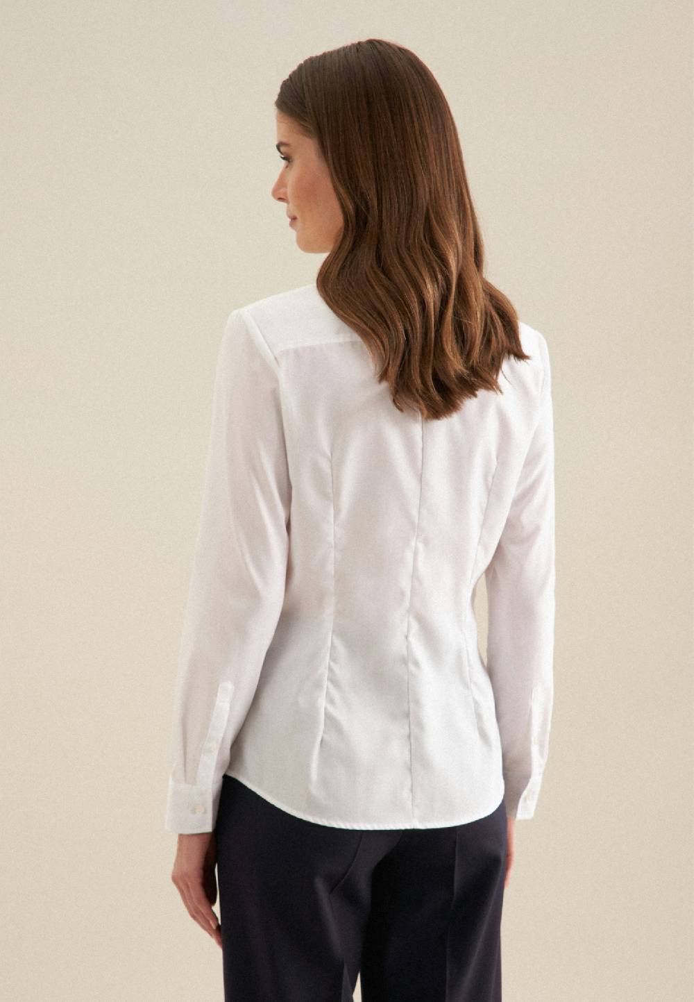 Seidensticker Bügelfreie Fil a fil Hemdbluse Online Outlet