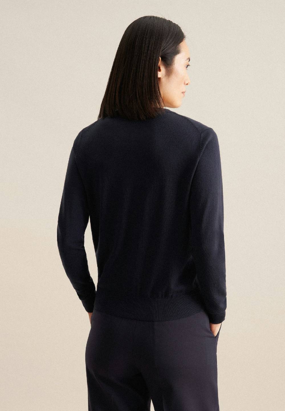 Seidensticker Rundhals Pullover Regular Saisonale Angebote
