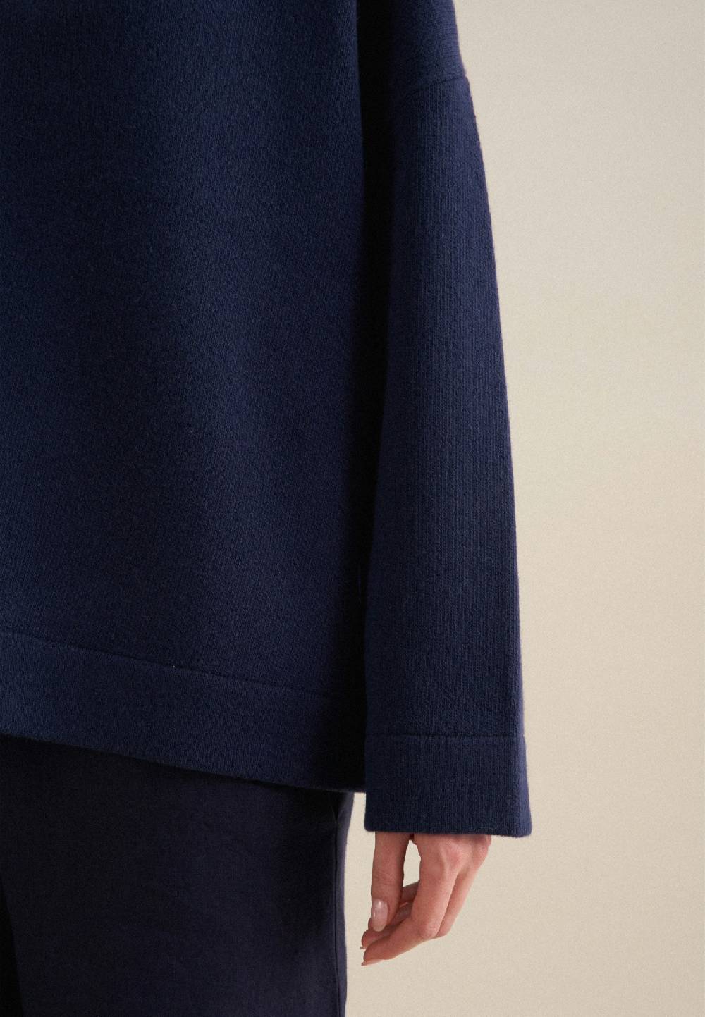 Seidensticker Rundhals Pullover Oversized Neueste Stile