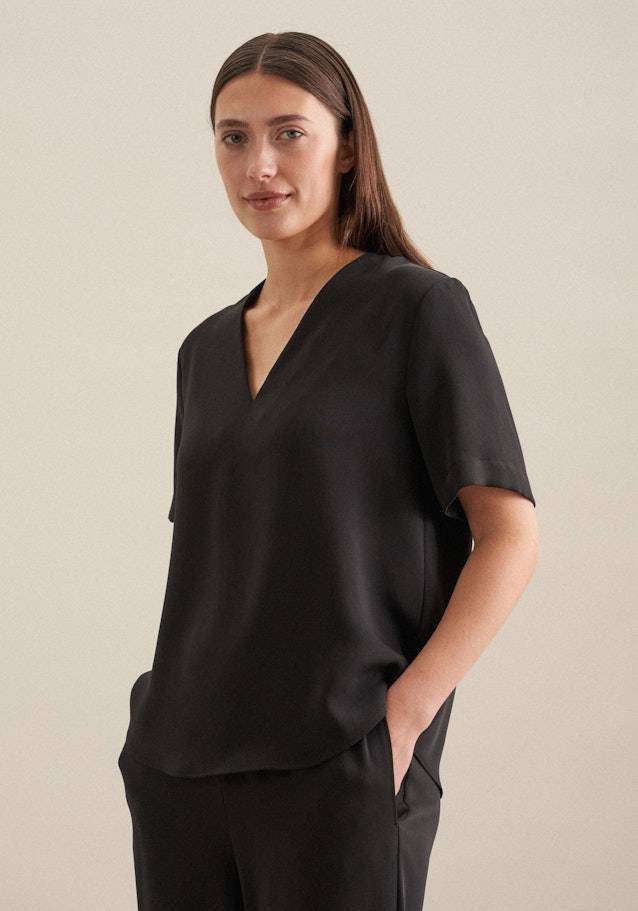 Seidensticker V-Neck Shirtbluse Regular Kostenloser Versand international