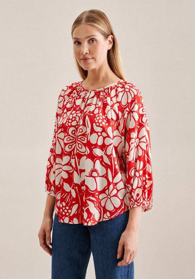 Seidensticker 3/4-Arm Satin Shirtbluse Im Verkauf