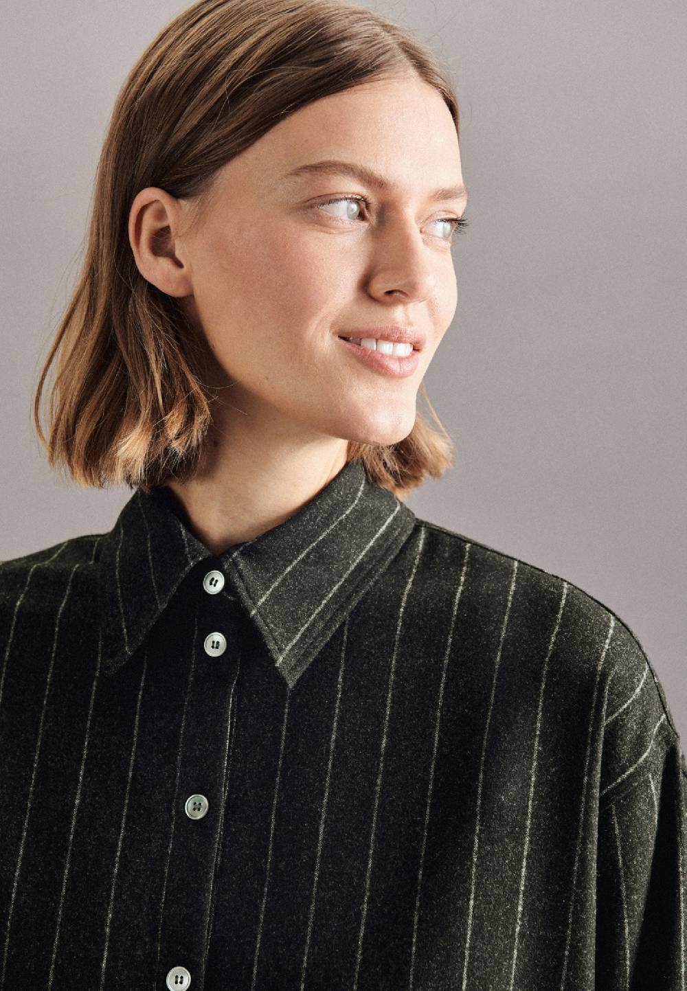 Seidensticker Flanell Longbluse Günstiger Verkauf