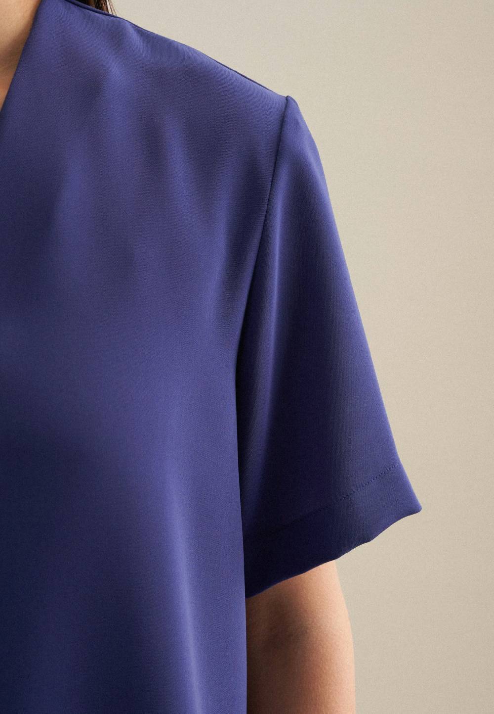Seidensticker V-Neck Shirtbluse Regular Kostenloser Versand