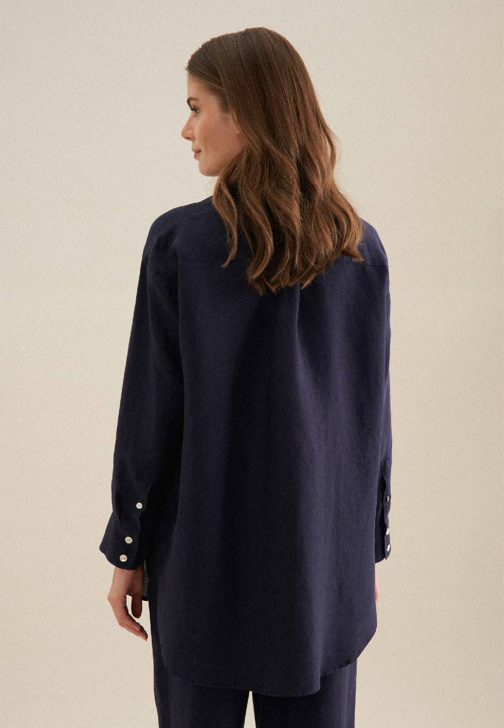 Seidensticker Leinen Longbluse Sonderangebot