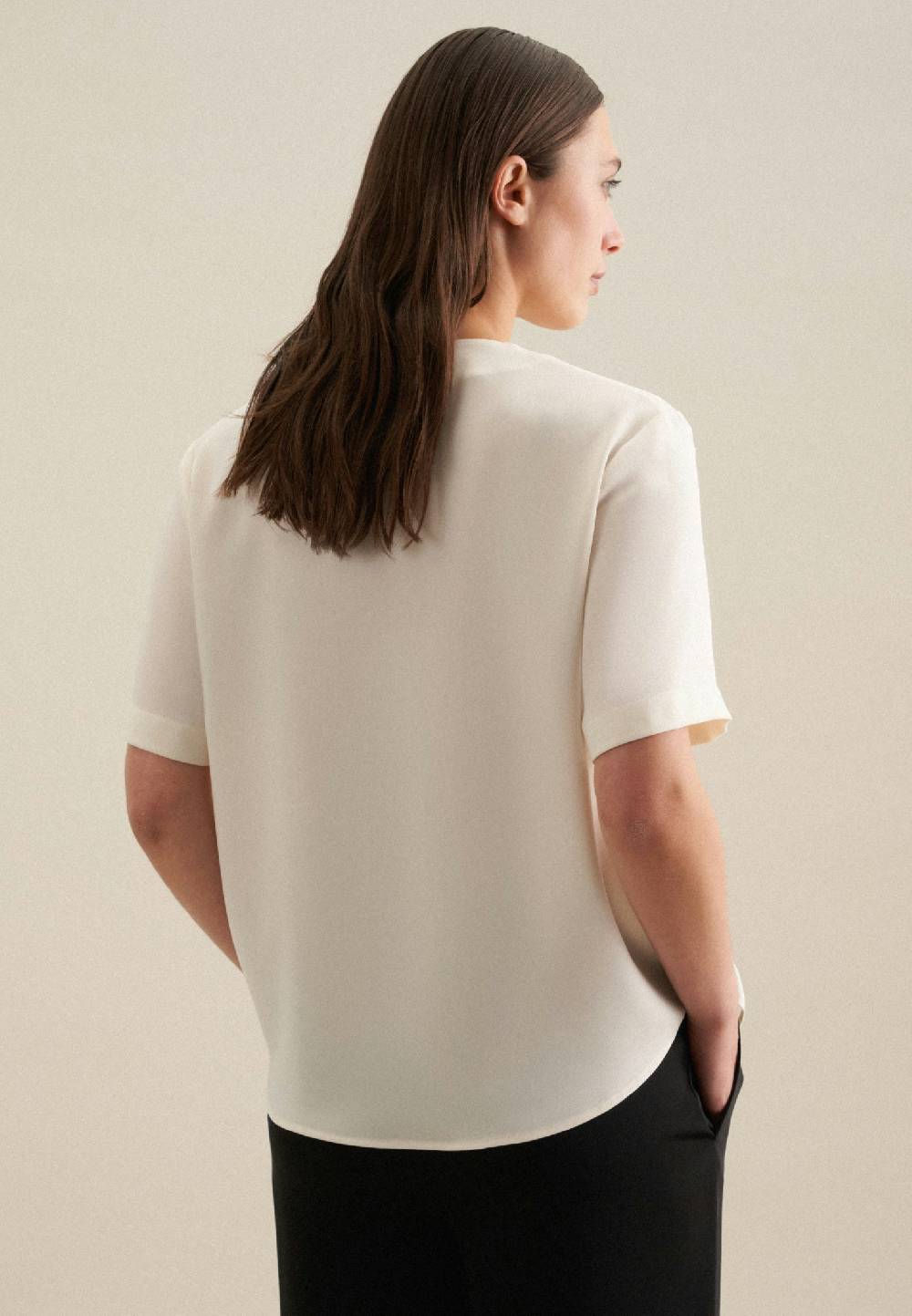 Seidensticker V-Neck Shirtbluse Regular Online Shopping