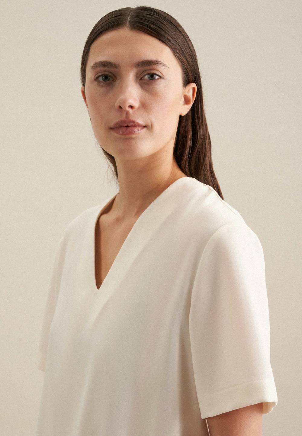 Seidensticker V-Neck Shirtbluse Regular Online Shopping
