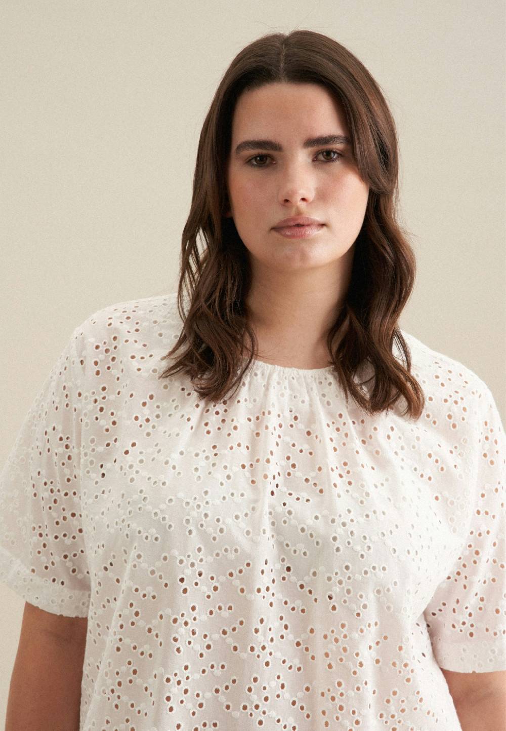Seidensticker Rundhals Hemdbluse Regular Jubiläumsangebot