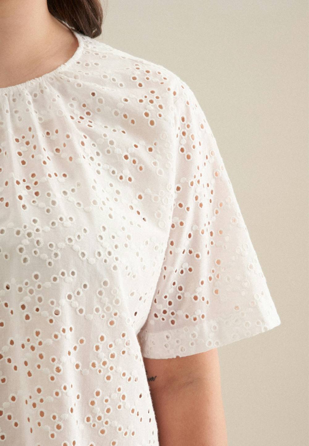 Seidensticker Rundhals Hemdbluse Regular Jubiläumsangebot