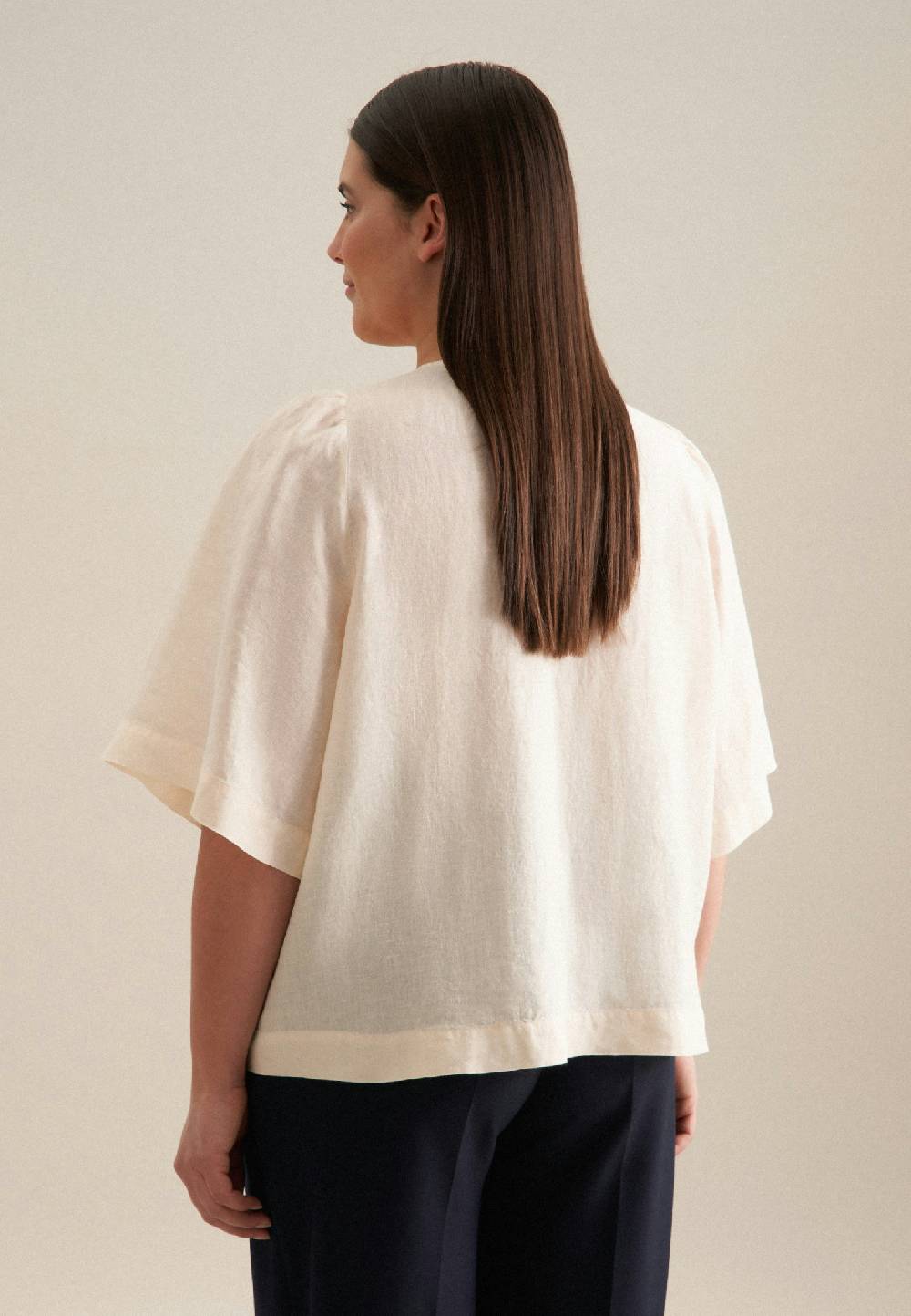 Seidensticker Curvy Rundhals Shirtbluse Regular Lagerräumung