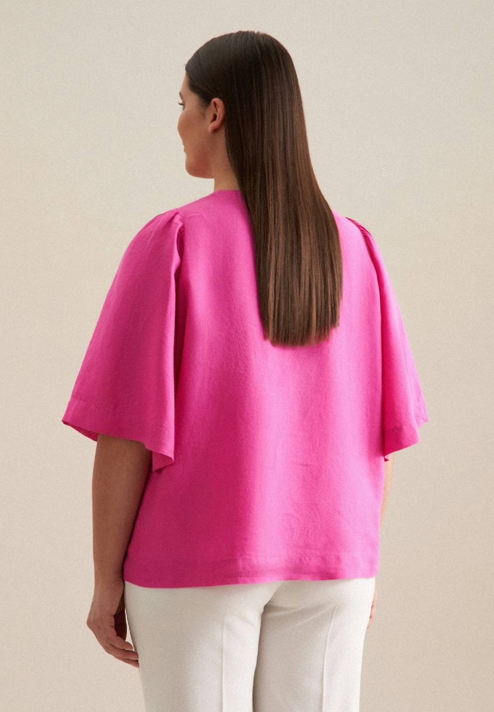 Seidensticker Curvy Rundhals Shirtbluse Regular Tiefpreis