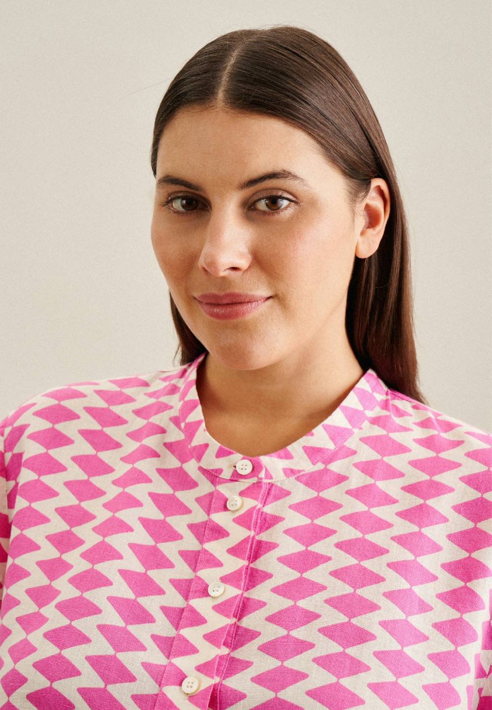 Seidensticker Curvy Kragen Stehkragenbluse Regular Wochenangebot