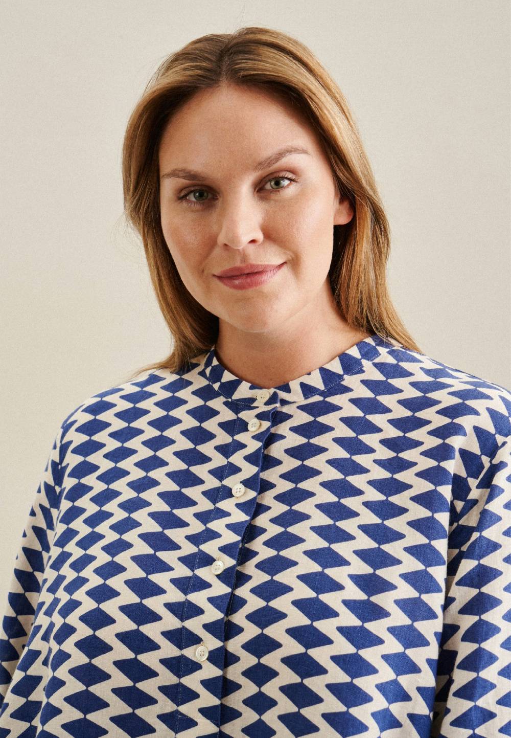 Seidensticker Curvy Kragen Stehkragenbluse Regular Letzte 3 Tage