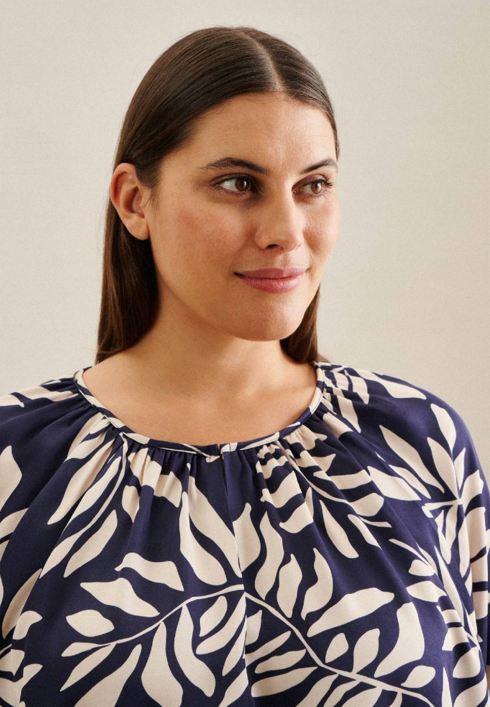 Seidensticker Rundhals Shirtbluse Regular Super Rabatt