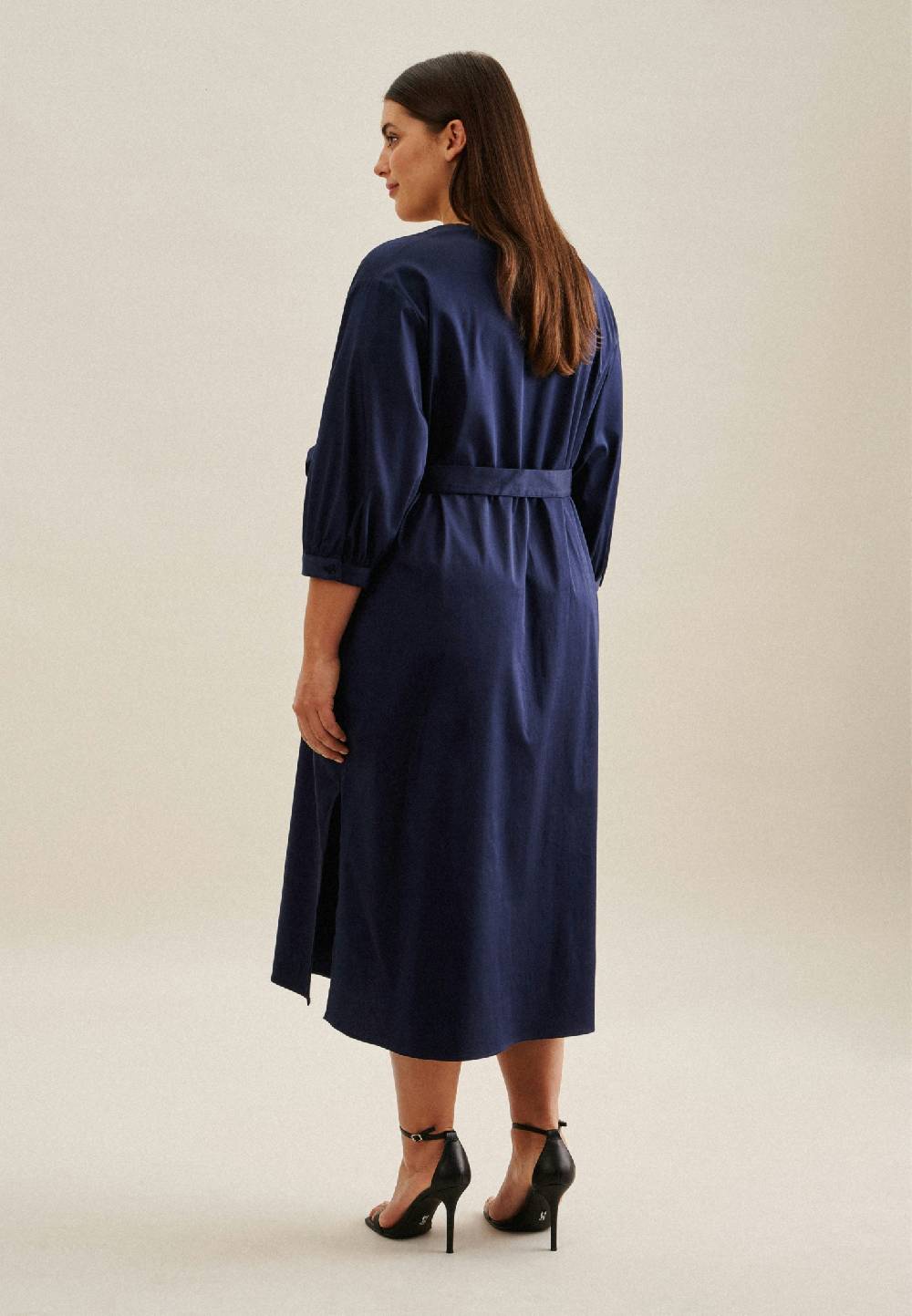 Seidensticker Curvy V-Neck Kleid Regular Riesige Rabatte