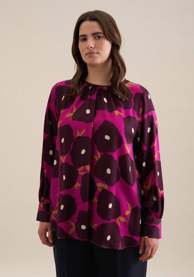 Seidensticker Curvy Rundhals Shirtbluse Regular Kostenloser Versand international