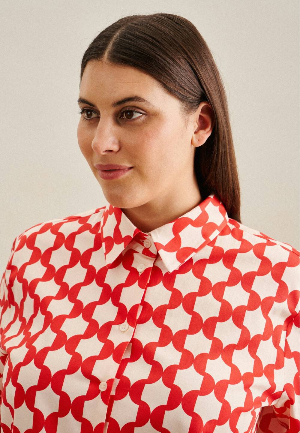 Seidensticker Curvy Kragen Hemdbluse Regular Speichern exportieren