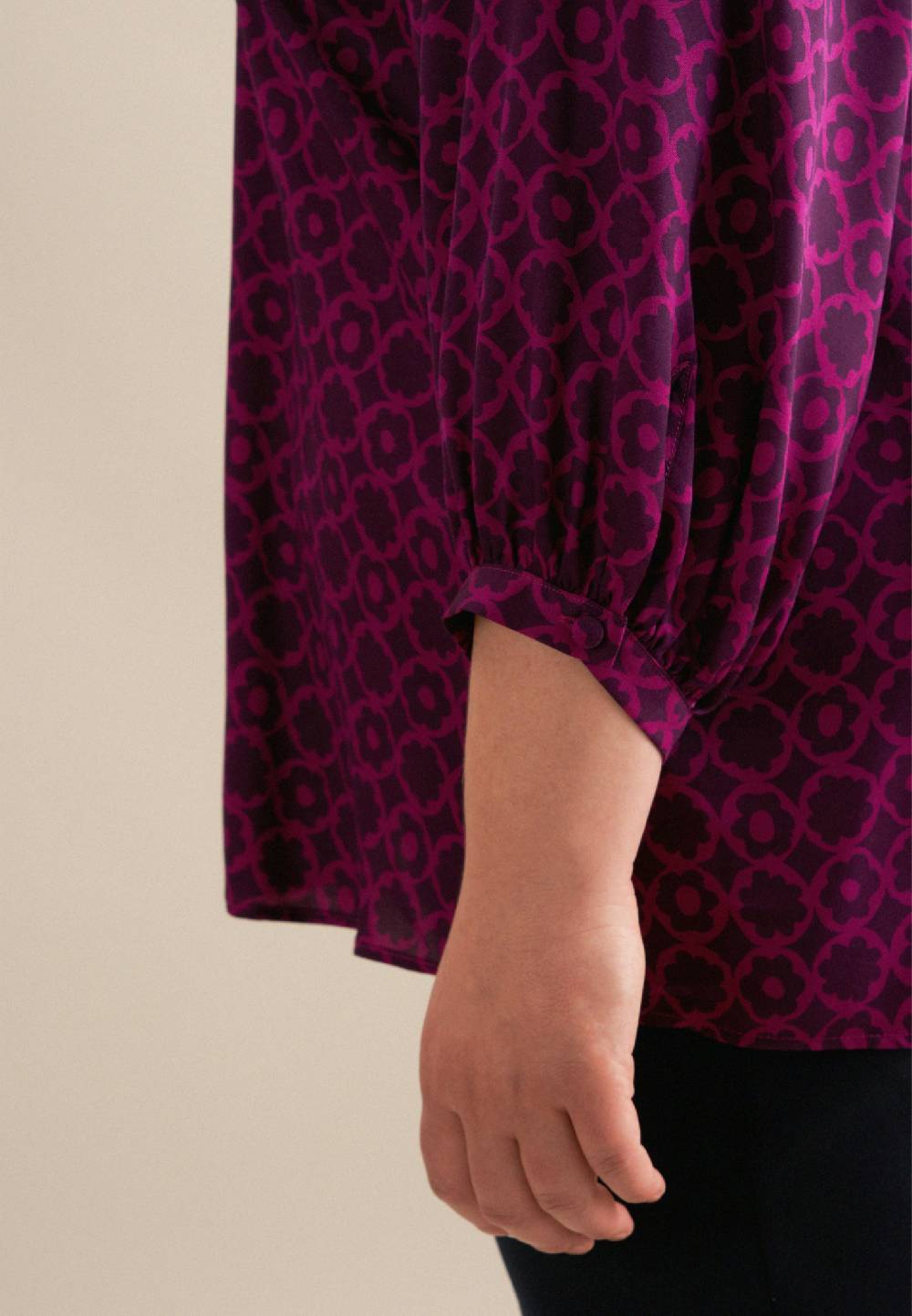 Seidensticker Rundhals Shirtbluse Regular Outlet
