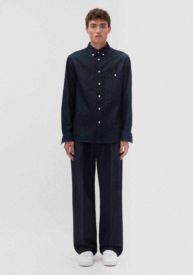 Seidensticker Denim Casual Hemd in Regular mit Button-Down-Kragen Rabatt