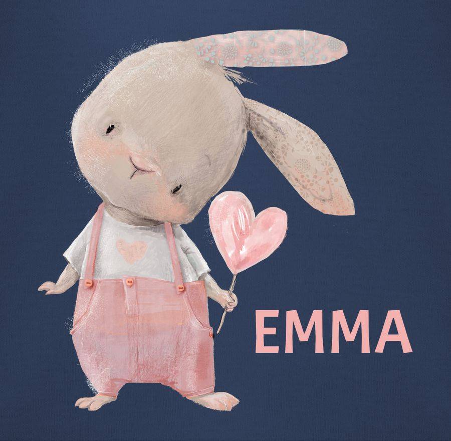 Shirtracer Mädchen Hase Rabbit Häschen Langohr Süße Hasen: T-Shirt Rucksack Shirtracer Outlet