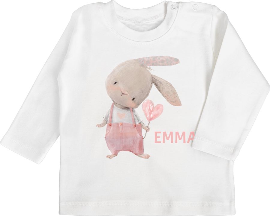 Shirtracer Mädchen Hase Rabbit Häschen Langohr Süße Hasen: T-Shirt Rucksack Shirtracer Vatertagsangebot
