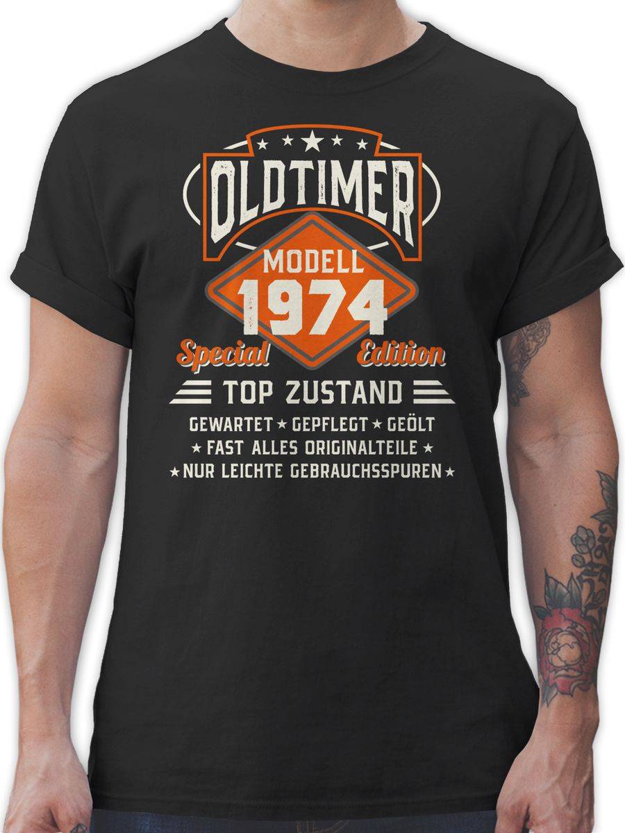 Shirtracer Oldtimer Modell 1974: T-Shirt Rucksack Shirtracer Zeitlich begrenztes Angebot