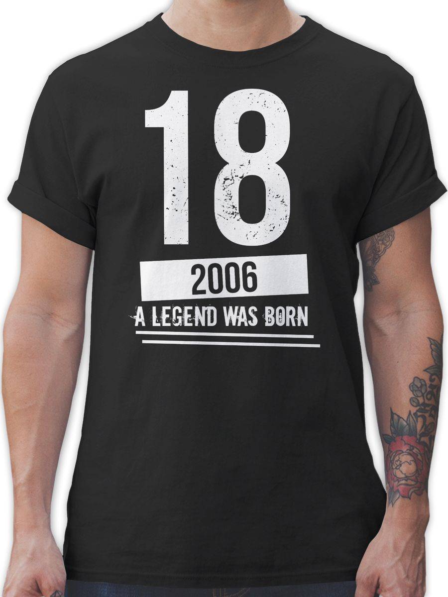 Shirtracer Achtzehnter Geburtstag 2006 Shirts & Mehr Shirtracer Wochenangebot