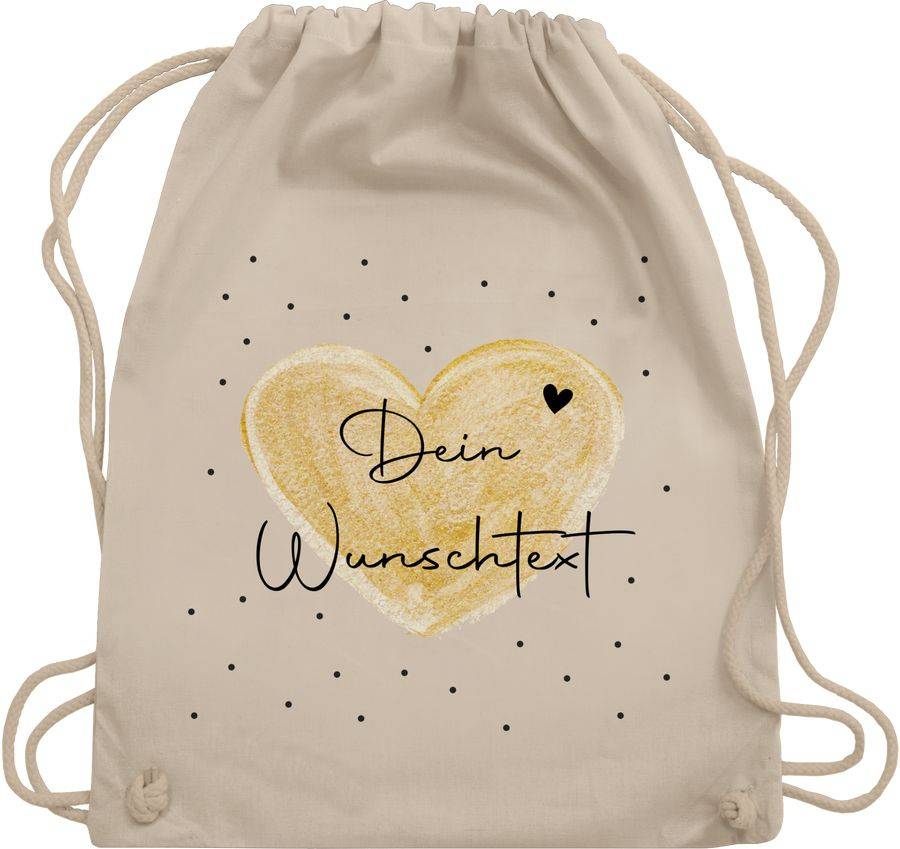 Shirtracer Dein Wunschtext: T-Shirt Gym Bag Shirtracer 2025