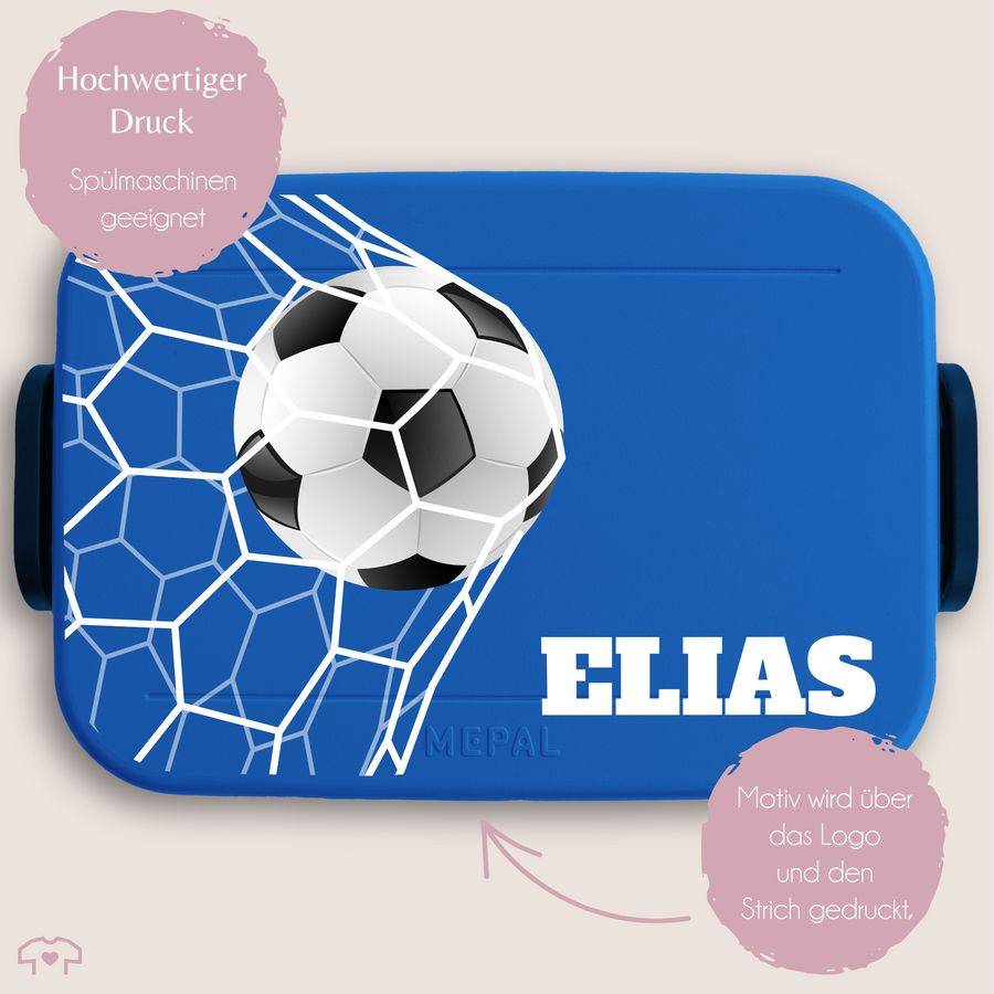Shirtracer Fußball Brotdose Personalisiert Kleine Geschenke für Fußballfans Fußballgesc Shirtracer Letzter Tag