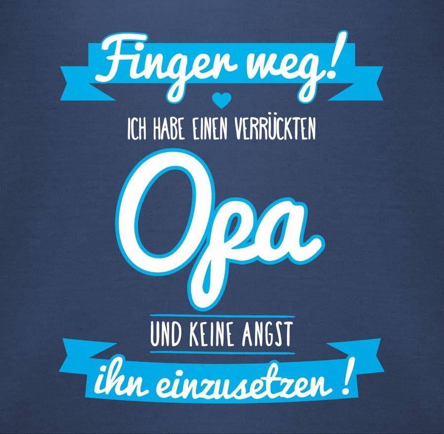 Shirtracer Ich habe einen verrückten Opa blau Shirts & Mehr Shirtracer Neueste Mode