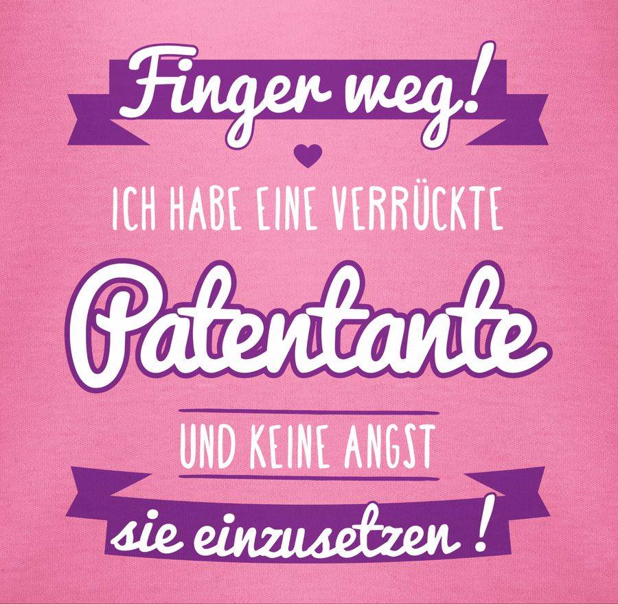 Shirtracer Ich habe eine verrückte Patentante lila Shirts & Mehr Shirtracer Saisonale Angebote