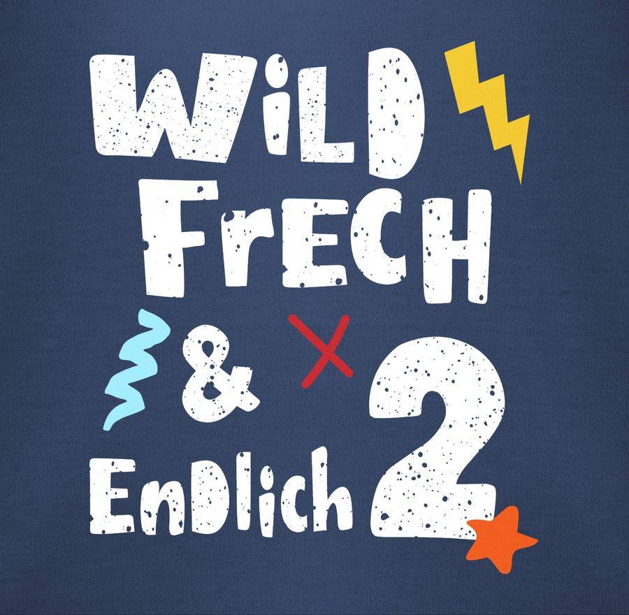 Shirtracer Wild frech und endlich 2 - Zwei Jahre Wunderbar Shirts & Mehr Shirtracer Online