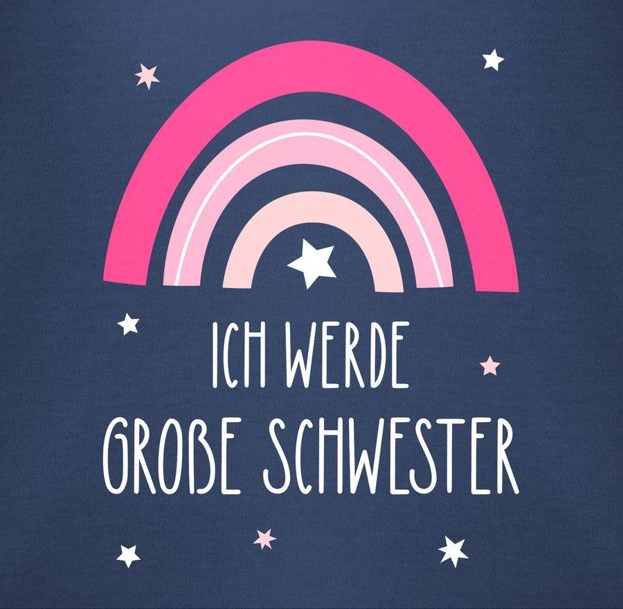 Shirtracer Ich werde große Schwester - Regenbogen - grosse Schwester Shirts & Mehr Shirtracer Outlet