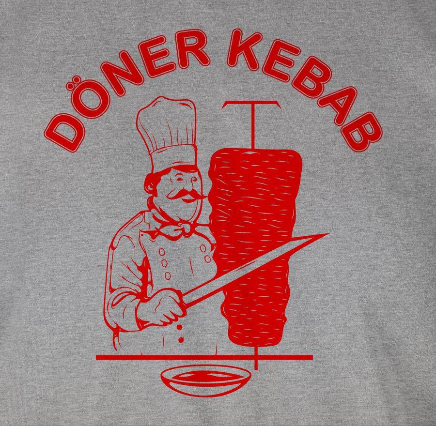 Shirtracer Original Döner Kebab Logo Shirts & Mehr Shirtracer Tägliche Deals