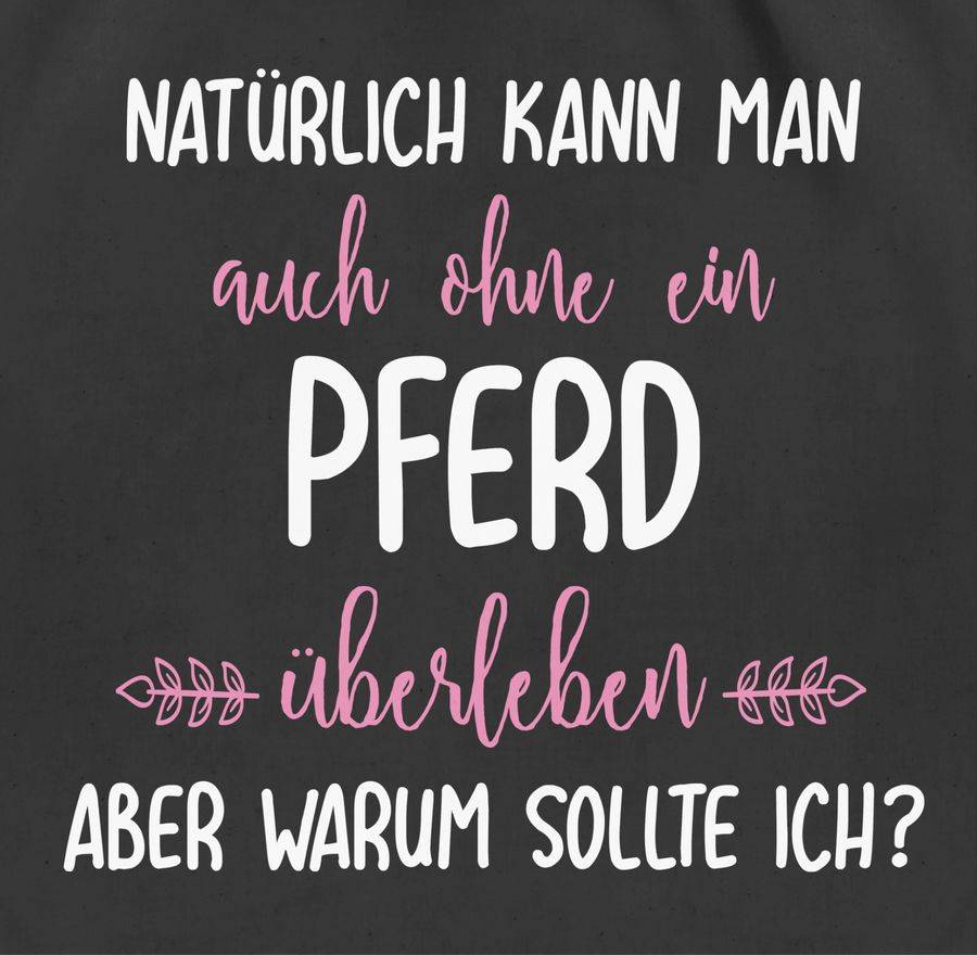 Shirtracer Ohne Pferd überleben Shirts & Mehr Shirtracer Kostenlose Rückgabe